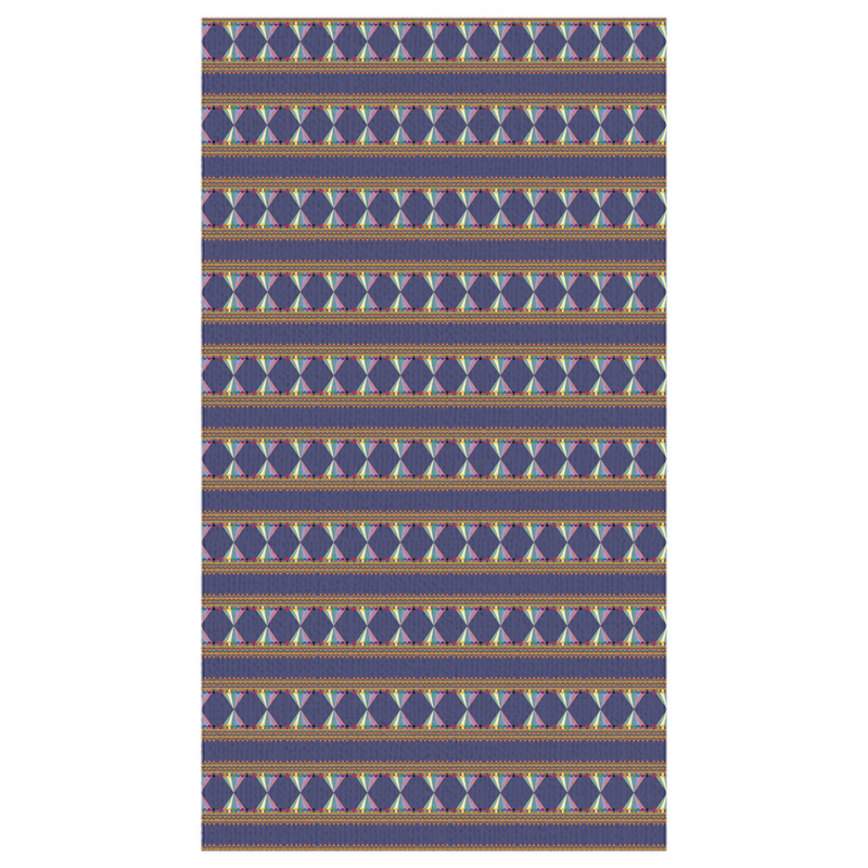Vibing On The Wavelength Tablecloth | Queer Art Home Decor