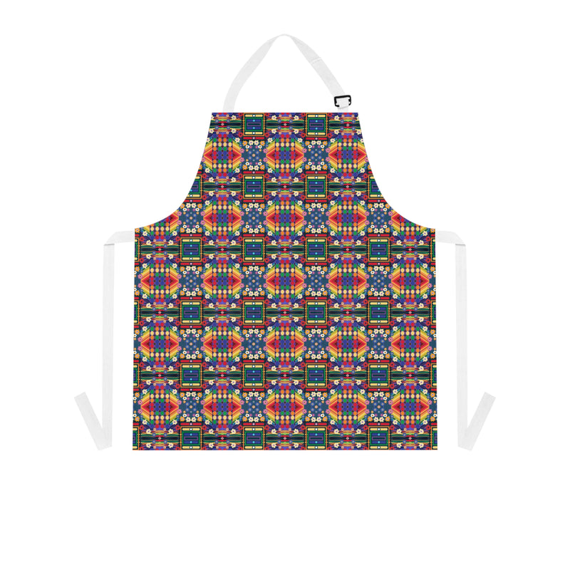 PoMo RetroAfroHomo Apron — Vibrant Queer Apron