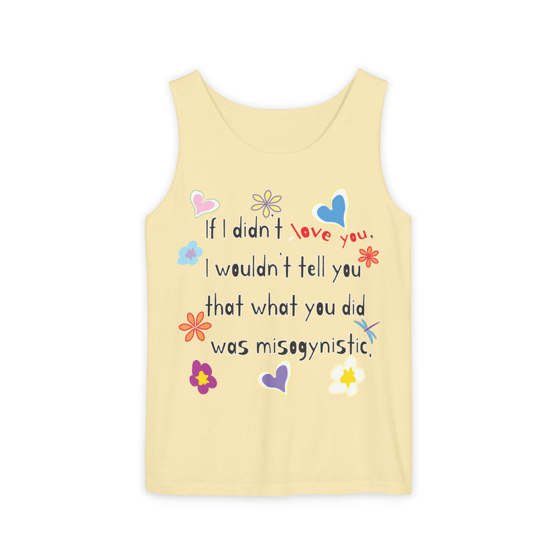 Love Wins (Anti-Misogyny) Tank Top | Black Queer Art