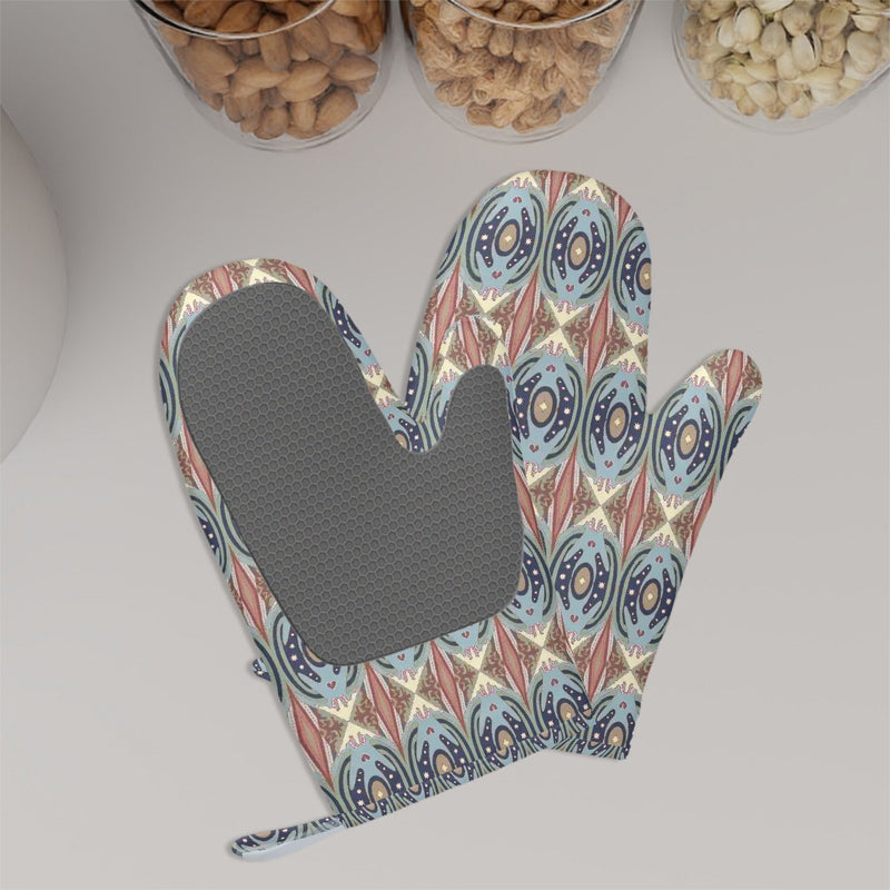 Exit The Cosmic Egg Silicone Oven Mitts
