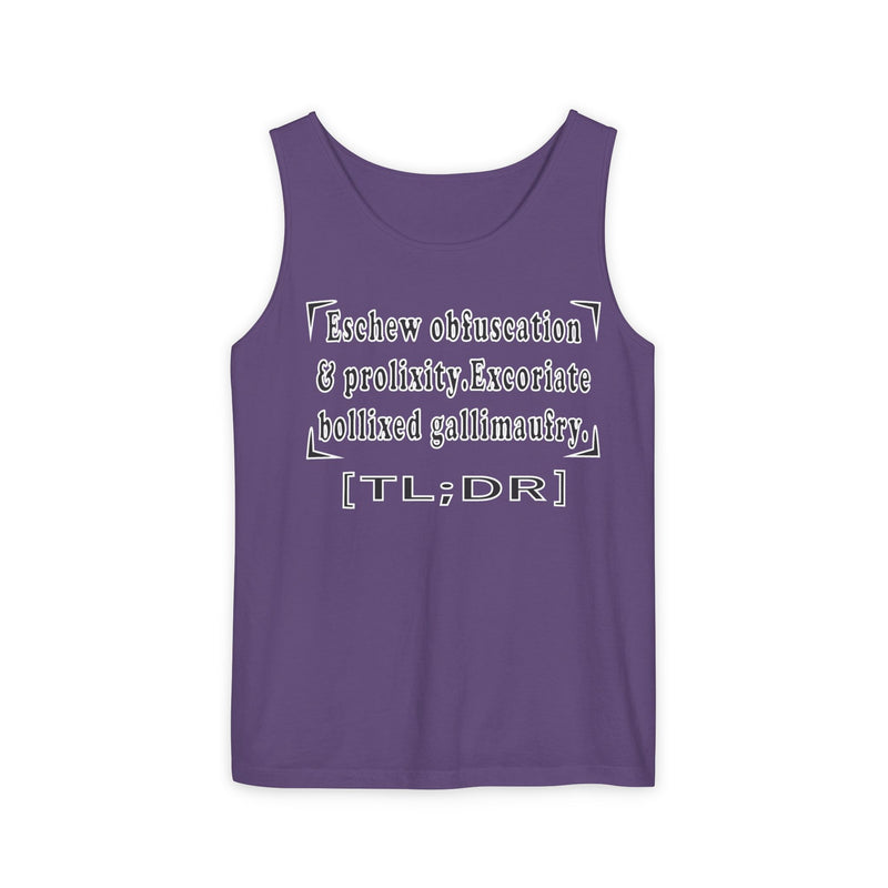 [TL;DR] Tank Top | Black Queer Affirmation
