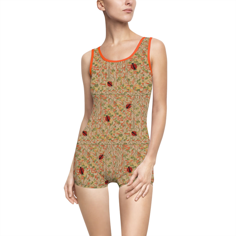 Woodlands Gender Neutral Swimsuit - Ladybug Swimsuit