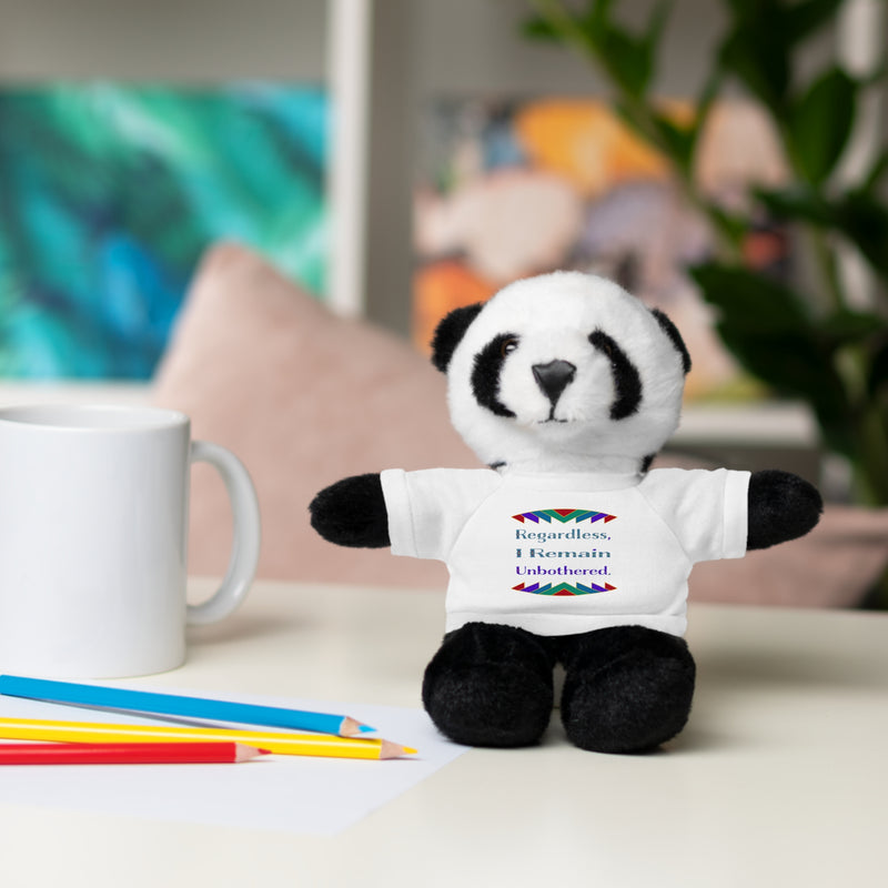 Regardless, I Remain Unbothered Stuffed Animal | Black Pride Accessories