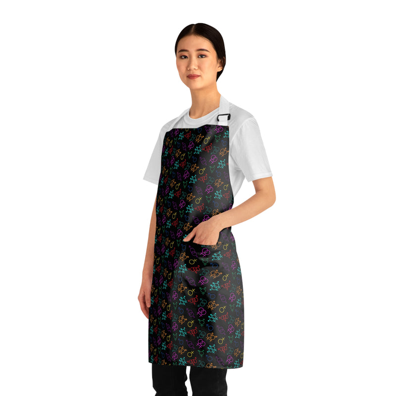 Come As You Are All Over Print Apron | Queer Art