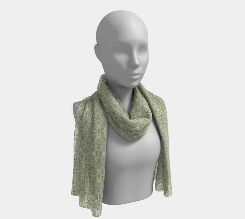 Spanish Moss Long Scarf | Afrocentric Pride