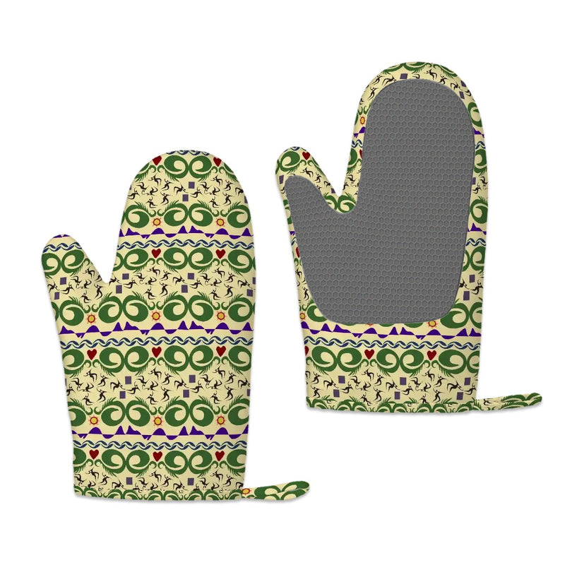 Cave Songs Silicone Oven Mitts