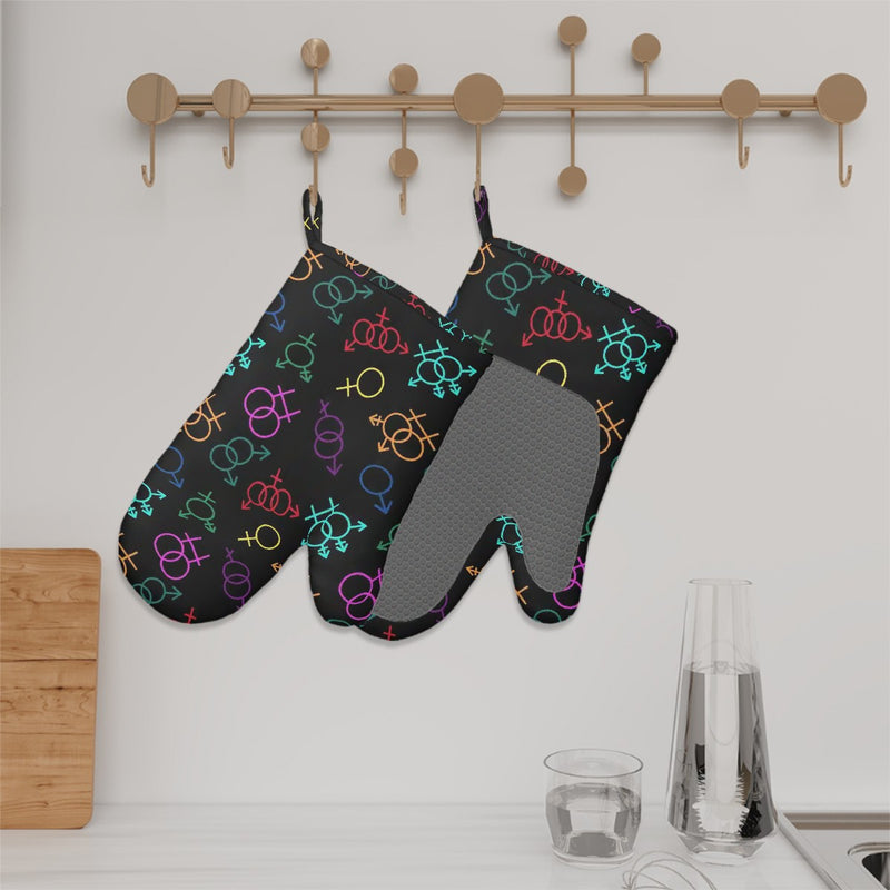 Come As You Are Silicone Oven Mitts