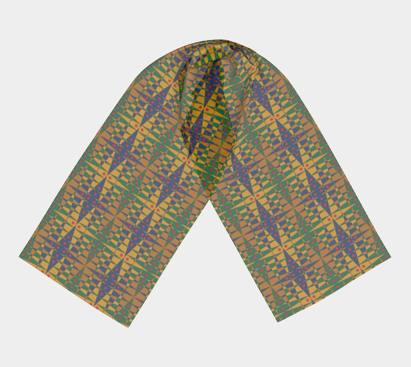 Pitti Pat To Market Long Scarf | Afrocentric Fashion