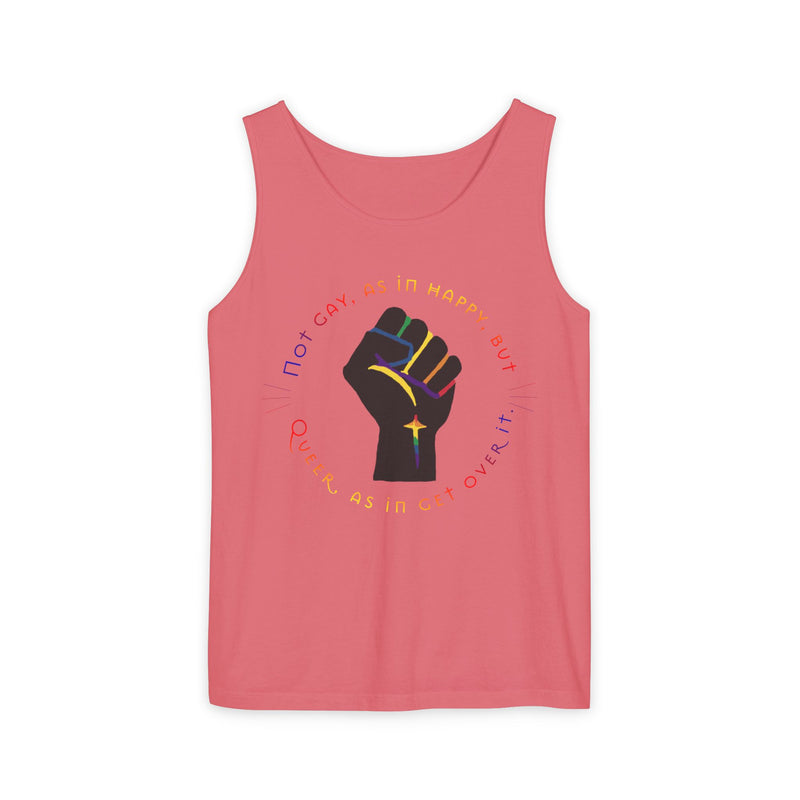 Get Used To It Tank Top | Queer Pride Apparel