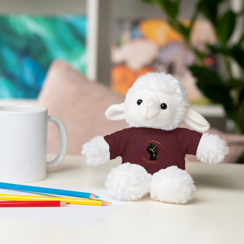 Get Used To It Stuffed Animal | Queer Pride Decor