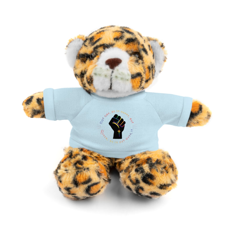 Get Used To It Stuffed Animal | Queer Pride Decor
