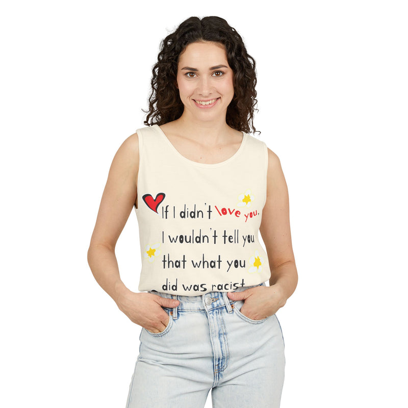 Love Wins (Anti-Racism) Tank Top | Black Pride Apparel