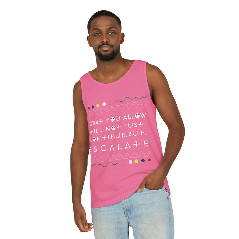 What You Allow... Tank Top | Black Empowerment Apparel