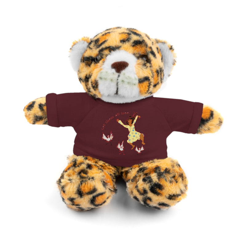 Set Em All Free Stuffed Animal | Black Liberation Decor