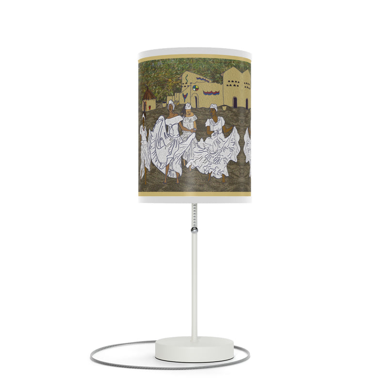 Celebration For Wombed Ones Lamp on a Stand | Black Queer Home Decor