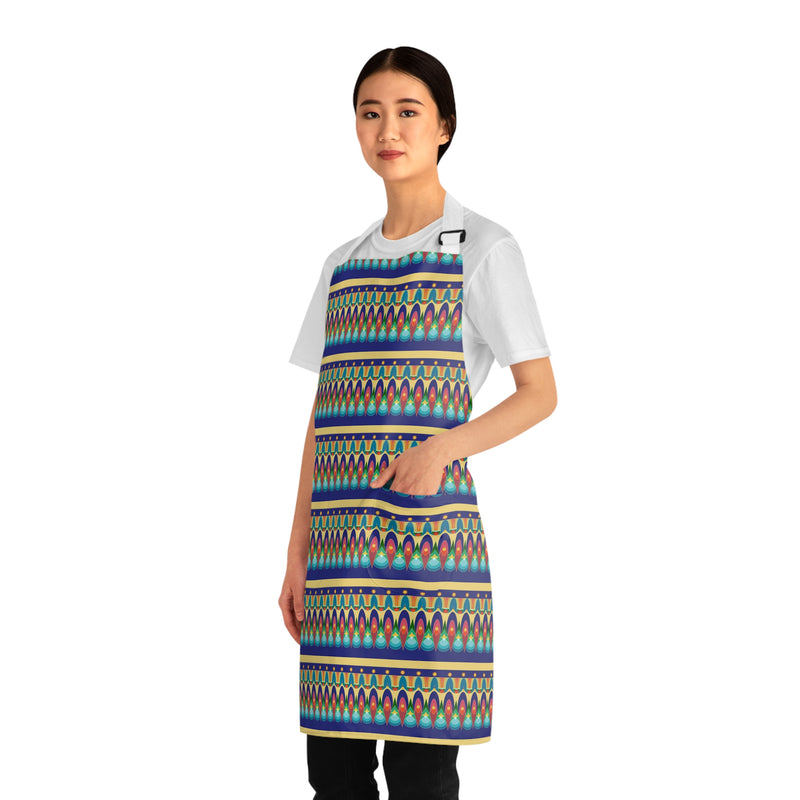 Our Sacred Temples Apron | Afrocentric Kitchen Decor