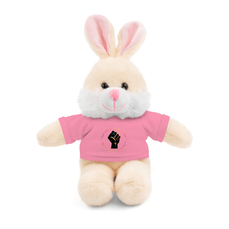 Get Used To It Stuffed Animal | Queer Pride Decor