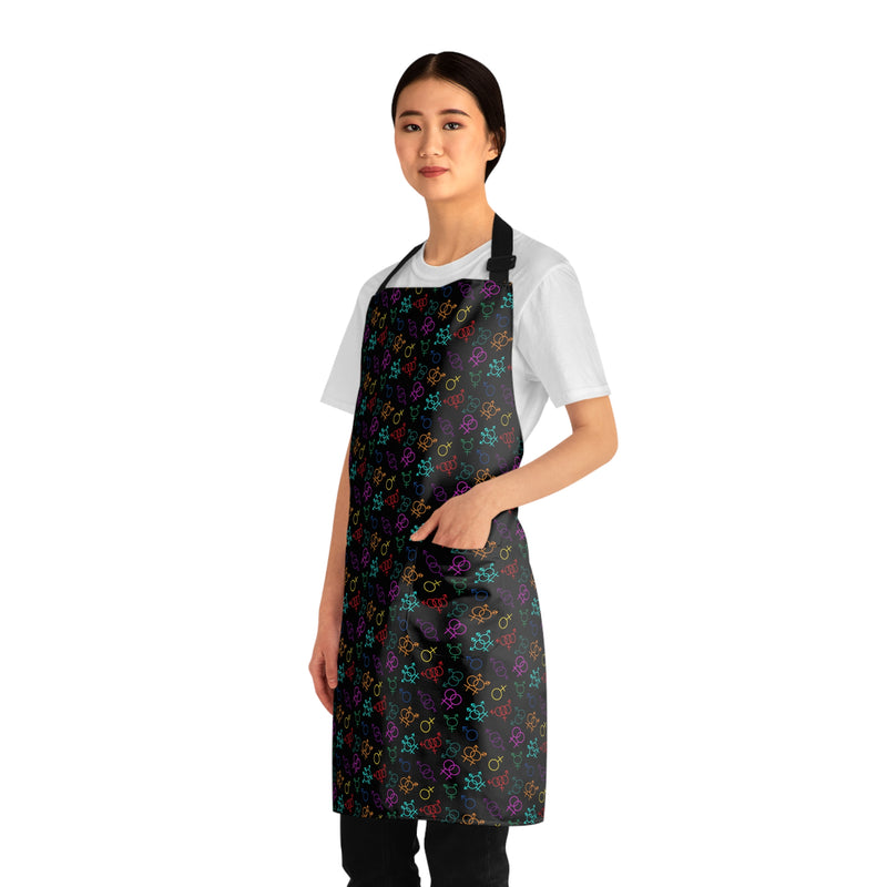 Come As You Are All Over Print Apron | Queer Art
