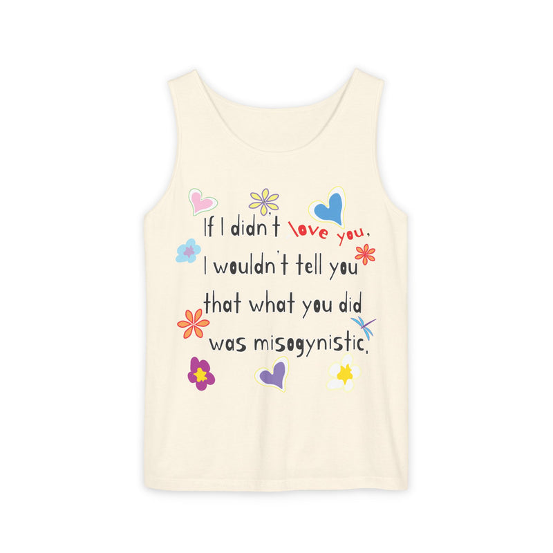Love Wins (Anti-Misogyny) Tank Top | Black Queer Art