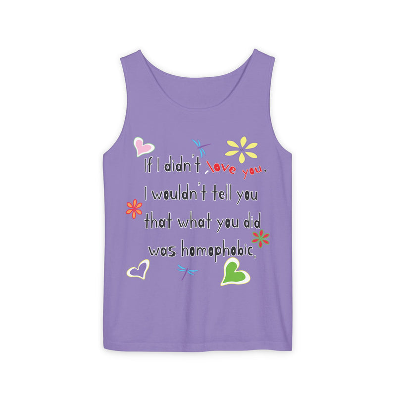 Love Wins (Anti-Homophobia) Tank Top | Queer Pride Apparel