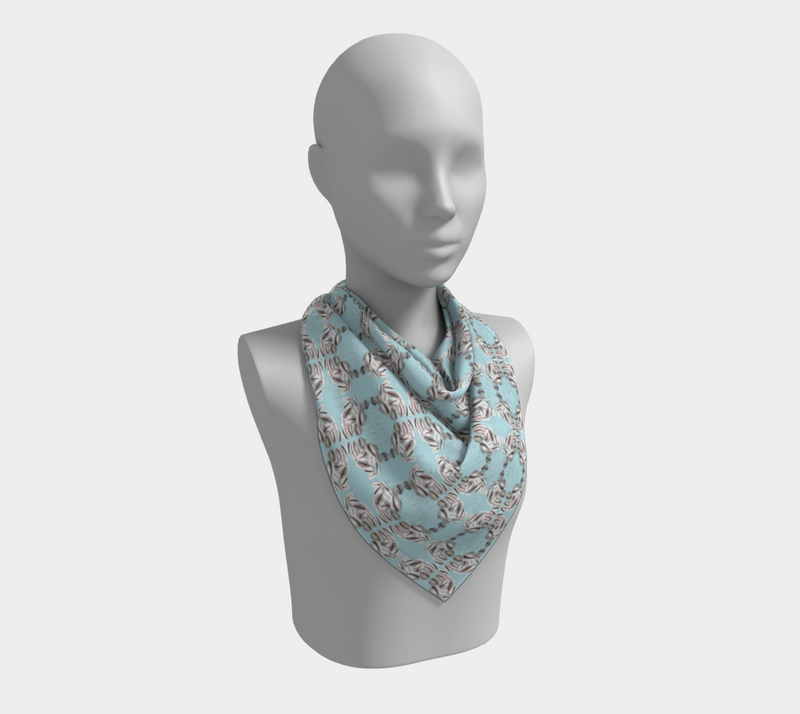 Truth Speaking Is Wealth Square Silk Scarf | Black Empowerment