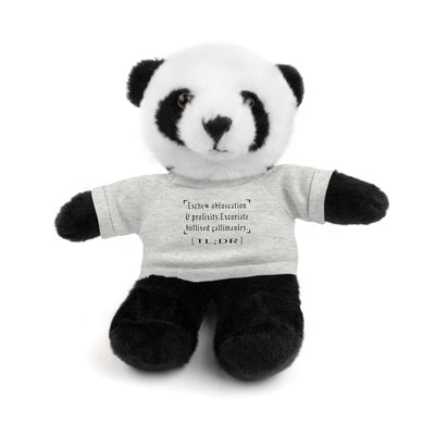 Eschew Obfuscation Stuffed Animal | Queer Affirmation Plushie