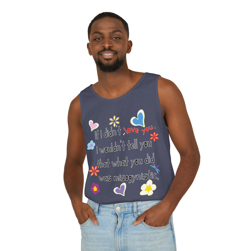 Love Wins (Anti-Misogyny) Tank Top | Black Queer Art