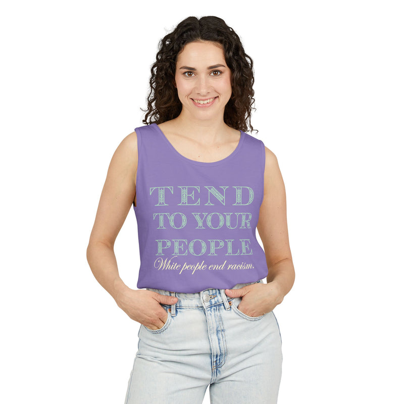 Tend To Your People Tank Top | Black Community Love