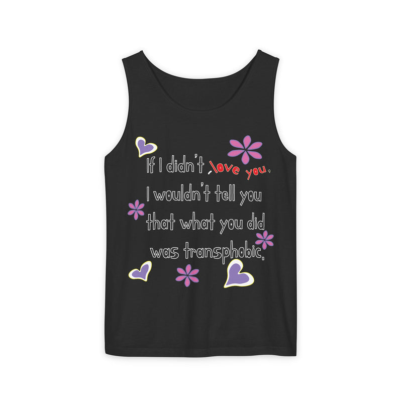 Love Wins (Anti-Transphobia) Tank Top | LGBTQ+ Pride Apparel