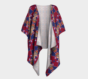 Ujamaa Draped Kimono | Afrocentric Fashion