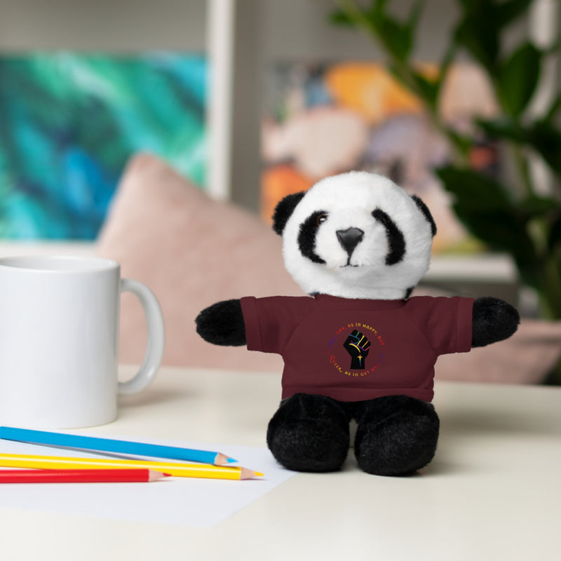 Get Used To It Stuffed Animal | Queer Pride Decor