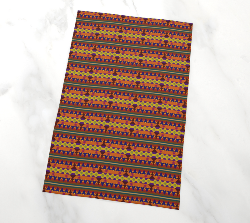 Kujichagulia Tea Towel | Black Self-Determination Decor