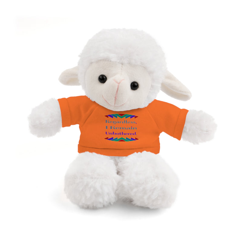 Regardless, I Remain Unbothered Stuffed Animal | Black Pride Accessories