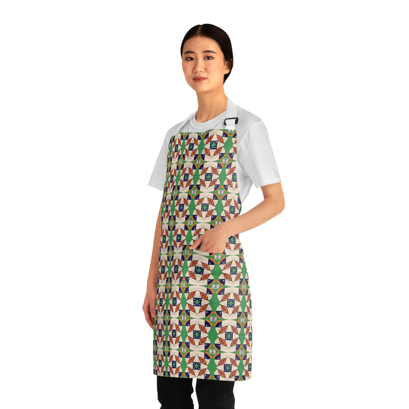 Umoja All Over Print Apron | Black Unity & Afrocentric Kitchen Decor