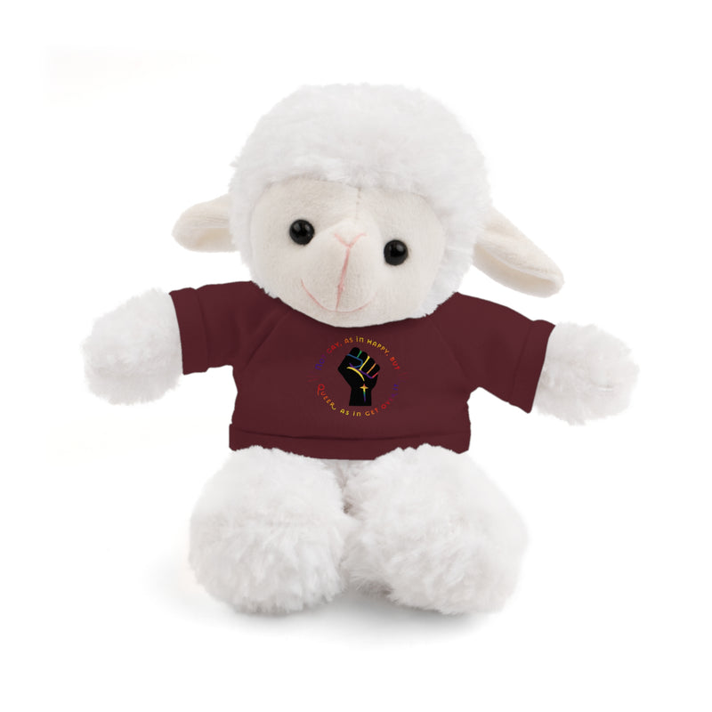 Get Used To It Stuffed Animal | Queer Pride Decor
