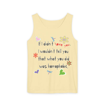 Love Wins (Anti-Homophobia) Tank Top | Queer Pride Apparel