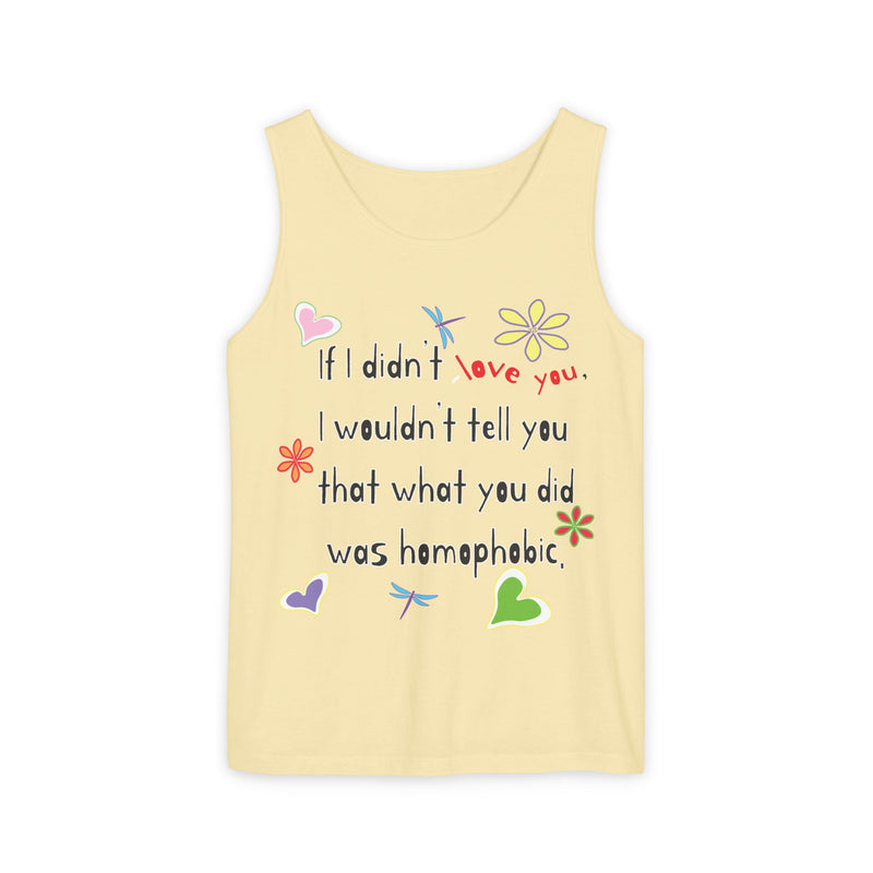 Love Wins (Anti-Homophobia) Tank Top | Queer Pride Apparel