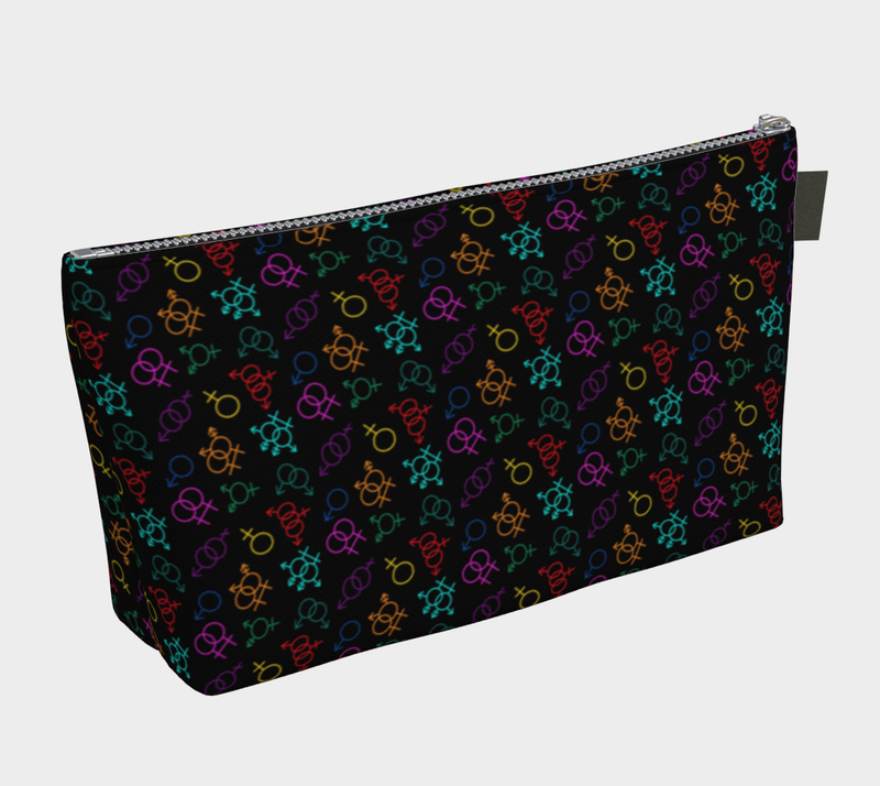 Come As You Are Makeup Bag | Queer Affirming Art