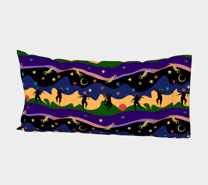 Autumn Dancers Silk Pillow Sleeve