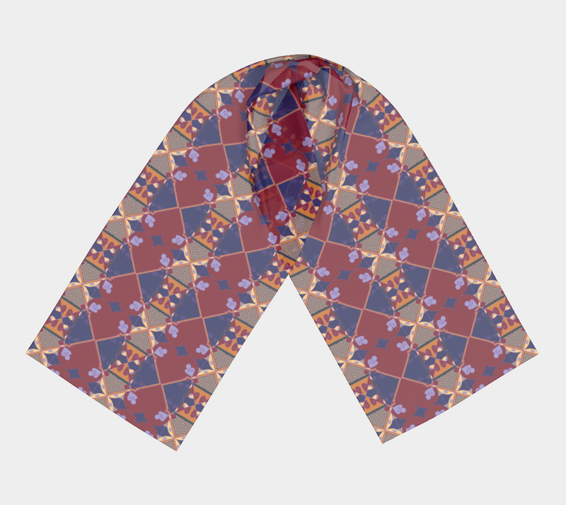 Ujamaa Long Scarf | Afrocentric Fashion & Black Pride