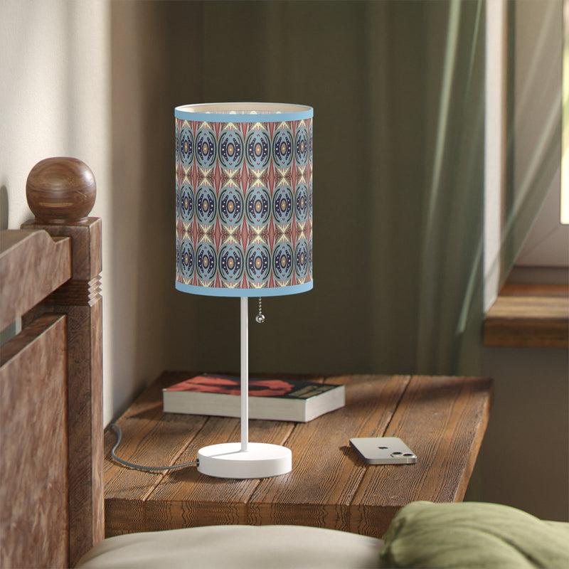 Exit The Cosmic Egg Lamp on a Stand | Queer Art & Afrocentric Home Decor