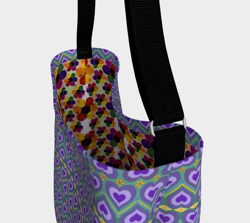 Lavender Love Day Tote | Queer Art & Black Pride