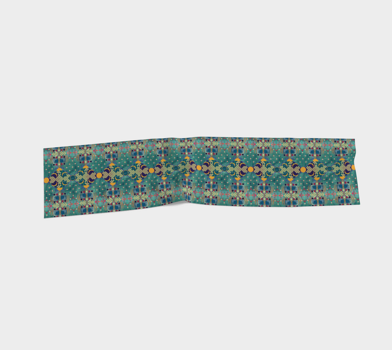 Aqua De Luna Silk Scarf