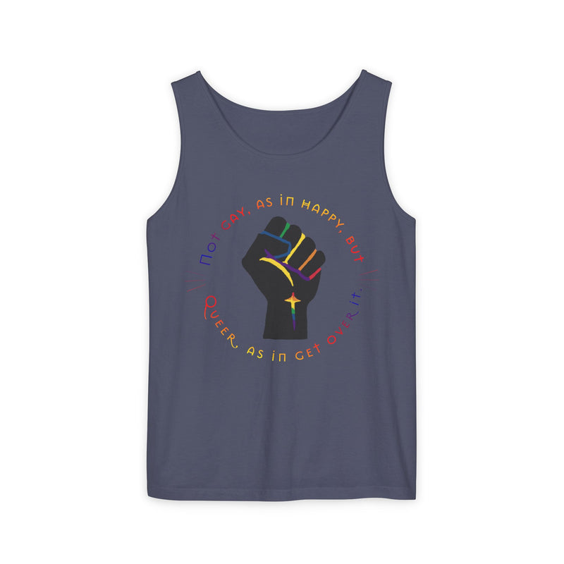 Get Used To It Tank Top | Queer Pride Apparel
