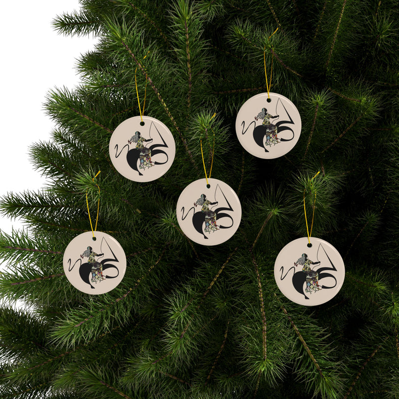 Carried Away Ceramic Ornament | Black Queer Home Decor