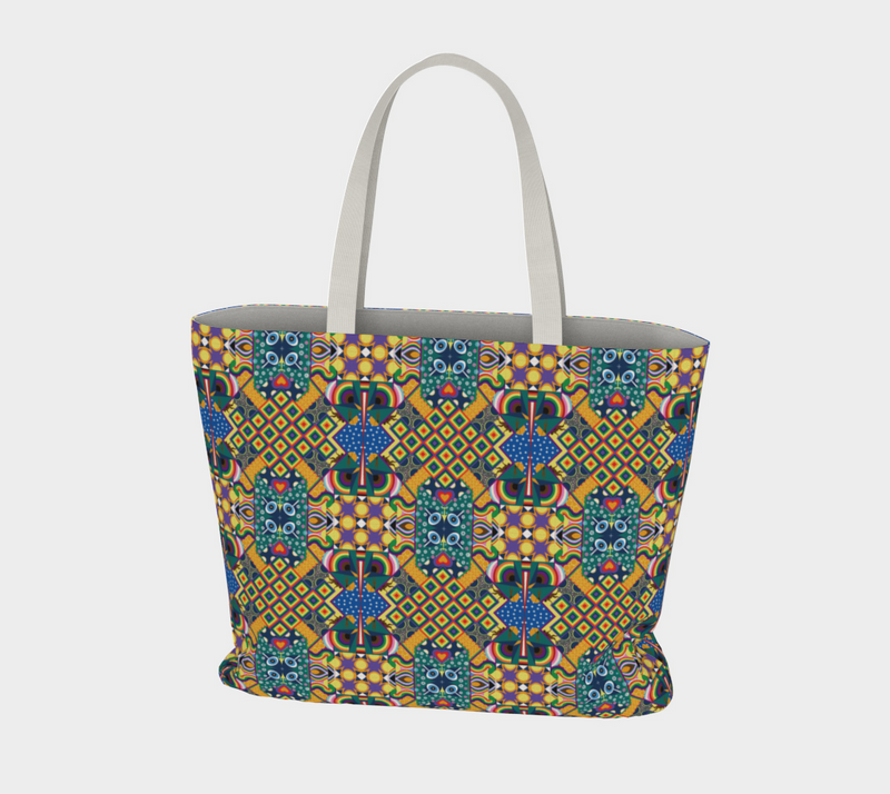 Chaos Iz Liberation Market Tote