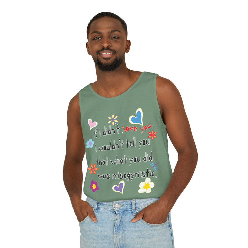 Love Wins (Anti-Misogyny) Tank Top | Black Queer Art