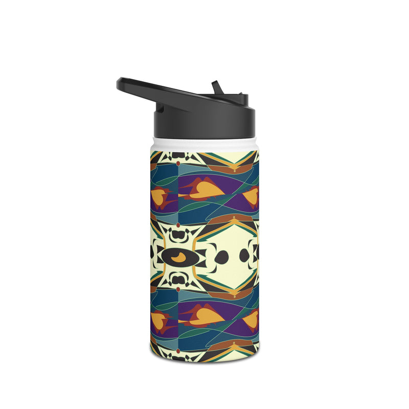 Spider Granma's Love Village Slender Water Bottle
