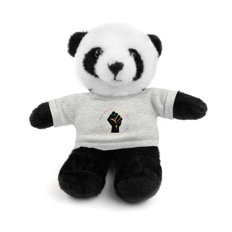 Get Used To It Stuffed Animal | Queer Pride Decor