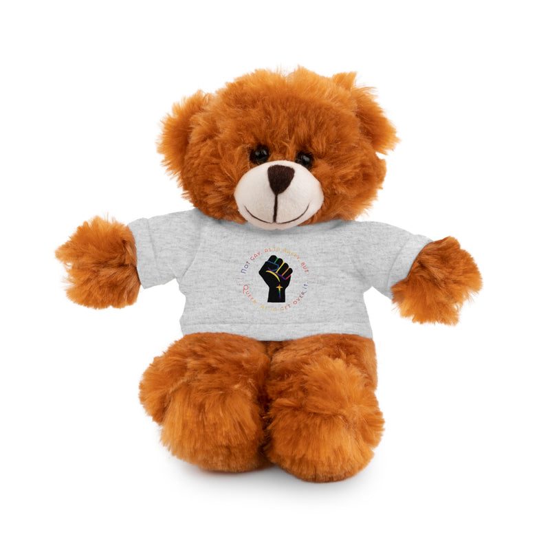 Get Used To It Stuffed Animal | Queer Pride Decor